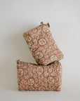 Terracotta Bloom Quilted Bag