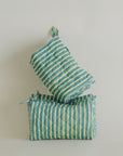 Coastal Stripes Quilted Bag